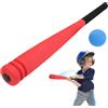 Patifirst 54cm Mazza Da Baseball In Schiuma, Mazza Da Baseball Bambino Morbida, Set Sportivo Con Racchetta Da Cortile In Schiuma Per Casa, Giardino, Campo, Allenamento All'aperto, Con 1 Palline