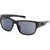 HARLEY-DAVIDSON HD0966X Occhiali da Sole Uomo, Occhiali da Sole Casual Leggeri, Forma Lente Quadrata, Lenti Fumo, Nero Lucido