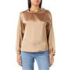 Sisley Camicette 52adlq02j Camicia da Donna, Beige 1k3