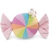 NICI 61918 Cuscino a Forma di Caramella con Unicorno 12 cm, Morbido e Adatto, Ragazze, Neonati e Amanti dei Peluche, Ideale per la cameretta o in Viaggio, 45 cm, Bianco, Colore