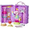 Peppa Pig Hasbro, Guardaroba di Peppa, Set di Giocattoli per Bambini e Bambine dai 3 Anni in Su, Ottima Idea Regalo, Include Action Figure di Peppa, 14 Accessori e Sticker