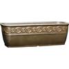 Classic Home & Garden Classic Home and Garden Corinthian Trough Planter, 10, Bronze