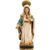 Inmaculada Romero IR Vergine Cuore di Maria Figura 9 cm. Scultura Resina Dettaglio Base