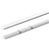 blendend Canalina - Canalina per striscia LED da incasso da 1 m, colore argento, ideale per un'installazione discreta ed estetica di illuminazione. *