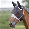SKDFHOD Maschera per cavalli traspirante, anti-zanzara, super confortevole, stretch, maschera per mosca cavallo, protezione UV, grande spazio per gli occhi con protezione dai raggi UV, morbida sulla pelle con