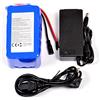 AFTERTECH PACCO BATTERIA PILA 24V 10Ah RICARICABILE AL LITIO 140x80x75mm 10000mAh 24volt 7s4p F1C4