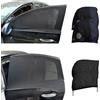 OUTTDID Tendine Parasole Auto 4 Pezzi, Tende Oscuranti Vetri Auto Accessori Block Raggi UV Anti-Zanzara, Protegge Bambini e Animali Domestici, Universali Finestrini Laterali Anteriori & Posteriore