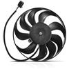 Frankbreg Ventilatore del radiatore raffreddamento del motore a condensatore per A3 8L TT 8N Leon Toledo Fabia Octavia Bora Golf 1.6 1.8 1.9 2.0 1996-2010 1C0959455C