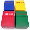 docsmagic.de Deck Box Mix - Blue, Green, Red, Yellow - 4 Count - PKM - YGO - MTG