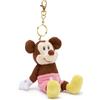 Disney Store Official Peluche Portachiavi Topolino, 18 cm, Peluche con Portachiavi Rimovibile, 1+
