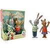 BANDAI Pip and Posy - Confezione di 2 figure da 10 cm (Pip e Posy) - Regalo perfetto per ragazzi e ragazze dai 3 agli 8 anni - Personaggi d'azione ideali