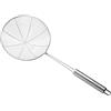 NOBILE LOVELYCARE Schiumarola in acciaio inox diametro 14cm altezza mestolo per cucinare fritti scolare cibi