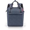 Reisenthel JR4113 ALLROUNDER R HERRINGBONE DARK BLUE Borsa sportiva Donna HERRINGBONE DARK BLUE Taglia Unica