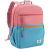 VASCHY Zaino Bambina, Leggero Colorato Zainetto Scuola Elementare con Cinturino Petto Fibbia per Viaggio, Campeggio e Tempo Libero, 3‑8 Anni Rosa Blu
