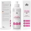 UB Gel Cosmetico Con Collagene Ed Elastina | Mezzo Di Supporto Per Trattamenti Di Bellezza (Radiofrequenza, Ultrasuoni, Microcorrente) 250 mL