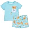 Disney Il Re Leone Maglietta e Pantaloncini, Pigiama 2 Pezzi in Morbido Cotone per Neonato Bambino e Bambina, Taglia 24 Mesi | Blu