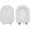 Ceramica azzurra Copriwater Azzurra Diana compatibile in poliestere bianco