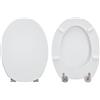 Ceramica azzurra Copriwater Azzurra Aris compatibile in poliestere bianco