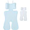doyandader Cuscino di raffreddamento per seggiolino auto per bambini, cuscino estivo antisudore per passeggino, tappetino rinfrescante per passeggino, traspirante, lavabile e riutilizzabile, per passeggino