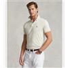 Polo Ralph Lauren per uomo. 710713130002 Polo slim fit personalizzata in morbido cotone bianco [3260480], Casual, Manica corta