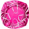 Yikko Coprisedia elasticizzato in velluto spandex, 37,6 - 50,4 cm, federa morbida, lavabile in lavatrice, protezione, casa, sala da pranzo, bar, decorazione per matrimonio (rosa rosso)