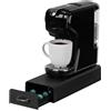 Navaris Cassetto Porta Cialde Caffè - Cassettino Porta Capsule - Portacialde per Macchina da Caffè - Contenitore Salvaspazio Portacapsule - Ideale per Piccole Cucine - Nero