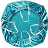 Yikko Coprisedia elasticizzato in velluto spandex, 37,6-50,4 cm, per sedia da ufficio, morbida federa, lavabile in lavatrice, protezione, casa, bar, decorazione per matrimonio (blu mare)