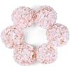 DuHouse Fiori artificiali di ortensia in seta più grandi con stelo, fiori finti di ortensia per matrimoni, casa, giardino, centrotavola, confezione da 6(Rosa chiaro)