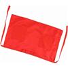 Tnfeeon Grembiuli da Cameriere con 2 Tasche, Resistenti all'Acqua, a Prova di Olio, Cameriere, Camerieri, Grembiuli Corti, per Uomo, Donna, Cucina, Ristorante, 22,7 X 14,8 Pollici (Rosso)