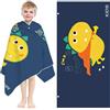 GAROMIA Telo mare per bambini, asciugamano da spiaggia per bambini, 80 x 130 cm, ad asciugatura rapida, per ragazzi