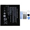 ELLENNE BATTERIA COMPATIBILE CON MICROSOFT NOKIA LUMIA 830 BV-L4A ALTA CAPACITÀ 2200MAH CON KIT SMONTAGGIO INCLUSO