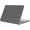 TECOOL Cover compatibile con MacBook Pro 16 Pollici 2020 2019 (A2141) con Touch Bar, Custodia Rigida Protettiva Sottile in Plastica Superficie Opaca, Grigio