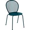 Fermob - Sedia impilabile Lorette - Blu - Acciaio laccato - Designer Frédéric Sofia