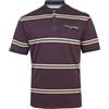 KAM Polo da rugby a righe a maniche corte con colletto casual in cotone da uomo taglie forti 5506, Marina Militare, 5XL