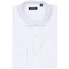 Coveri Camicia Tinta Unita Collo Francese in Cotone Elasticizzato, Bianco L