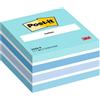 POST-IT BLOCCO CUBO 450foglietti Post-it® 76x76mm 2028-B PASTELLO BLU
