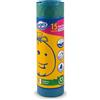 LOGEX PROFESSIONAL 15 Sacchi immondizia 53x65cm 40Lt 25µ Blu con maniglie
