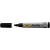 BIC SCATOLA 12 MARCATORI 2300 NERO P.SCALPELLO PERMANENTE BIC