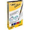 BIC Astuccio pennarello VELLEDA 1791 punta scalpello whiteboard 4 colori BIC®