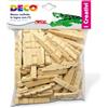 CWR SACCHETTO 100 MEZZE MOLLETTE LEGNO 72mm ART.1719 DECO
