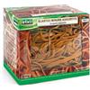 LEBEZ ELASTICO IN CAUCCIU' MISURA ASSORT. SCATOLA 500G