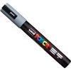 UNI MITSUBISHI Marcatore UNI POSCA PC5M p.media 1,8-2,5mm grigio UNI MITSUBISHI