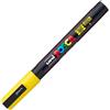 UNI MITSUBISHI Marcatore UNI POSCA PC3M p.fine 0,9-1,3mm giallo UNI MITSUBISHI