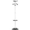 Unisit APPENDIABITI TOTEM 175CM A 8 POSTI C/PORTAOMBRELLI GRIGIO/NERO