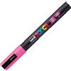 UNI MITSUBISHI Marcatore UNI POSCA PC3M p.fine 0,9-1,3mm rosa UNI MITSUBISHI