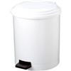 MEDIALINTERNATIONAL PATTUMIERA A PEDALE RUF IN PPL BIANCO 20Lt