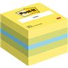 POST-IT BLOCCO MINICUBO 400foglietti Post-it® 51x51mm 2051-L LIMONE NEON