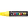 UNI MITSUBISHI Marcatore UNI POSCA PC17K p.scalpello 15mm giallo UNI MITSUBISHI