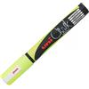 UNI MITSUBISHI Marcatore a gesso liquido UNI CHALK p.tonda giallo fluo UNI MITSUBISHI