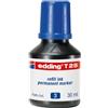 EDDING RICARICA INCHIOSTRO PERMANENTE 30ML T25 BLU EDDING